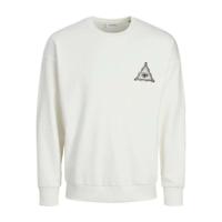Herensweater zonder Capuchon Jack & Jones Jjmystic Wit Bruin Maat M