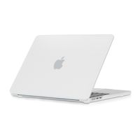 Lunso MacBook Air 13 inch (2022-2025) cover hoes - case - Mat Transparant