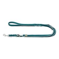 Hondenriem Hunter HILO Turkoois 200 cm