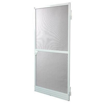 Muggennet Deuren Glasvezel Aluminium Wit (220 x 100 cm)
