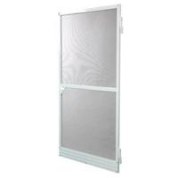 Muggennet Deuren Glasvezel Aluminium Wit (220 x 100 cm)