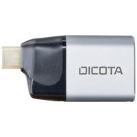 Dicota D32047 USB-C / HDMI Adapter [1x USB-C stekker - 1x HDMI-bus] Zilver 4K UHD, Met laadbus - thumbnail