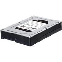 StarTech.com 25SATSAS35HD 3.5 Carrier panel Zwart, Zilver drive bay panel