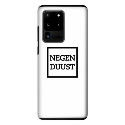 Negenduust vierkant: Samsung Galaxy S20 Ultra Tough Case