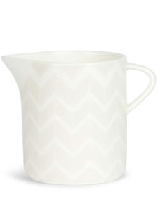 Missoni Home carafe à motif Zig-Zag - Blanc