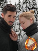 Fleece Thickening Scarf Neck Sleeves Autumn Winter Outdoor Sports Daily Warm Accessories - thumbnail