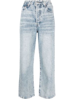 Levi's jean Ribcage à coupe droite - Bleu