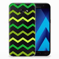 Samsung Galaxy A5 2017 | TPU bumper | Zigzag Groen