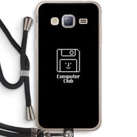 Hello: Samsung Galaxy J3 (2016) Transparant Hoesje met koord