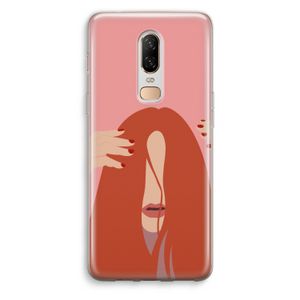 Woke up like this: OnePlus 6 Transparant Hoesje