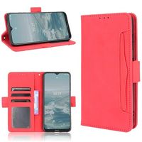 Kaarthouder Series Nokia G10/G20 Wallet Case - Rood - thumbnail