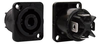 Switchcraft SC-HPCP41F speaker twist chassis connector