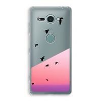 Fly away: Sony Xperia XZ2 Compact Transparant Hoesje