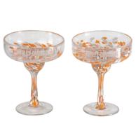 Harley Davidson Confetti Margarita Glazen Set Harley Davidson Confetti Margarita Glazen Set