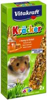 Honing/spelt-kracker hamster 2in1 - Vitakraft