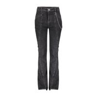 Frankie & Liberty Meisjes broek - Liberty Flare - Dark Grey Denim