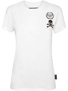 Philipp Plein t-shirt à logo imprimé - Blanc