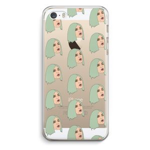 King Kylie: iPhone 5 / 5S / SE Transparant Hoesje