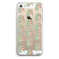 King Kylie: iPhone 5 / 5S / SE Transparant Hoesje