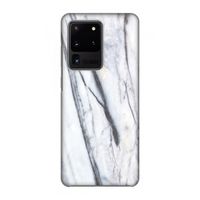 Gestreepte marmer: Volledig geprint Samsung Galaxy S20 Ultra Hoesje
