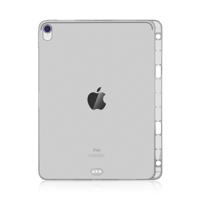 Zeer transparante TPU zachte beschermende case voor iPad Pro 11 inch (2018) met pen slot (transparant)