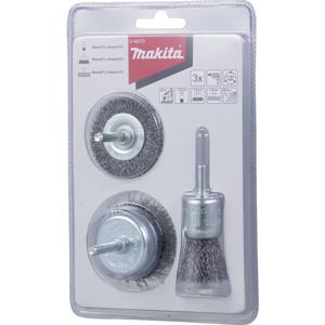 Makita D-66070 Ronde borstelset 3-delig Staal 1 stuk(s)