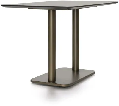 Bistrotafel Brest 120x75 | Marble Light Grey in 2 kleuren