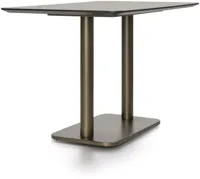 Bistrotafel Brest 120x75 | Marble Light Grey in 2 kleuren