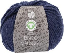 Lana Grossa Bingo Mélange (GOTS) 312 Dark blue mottled