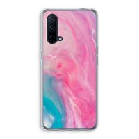 Roze explosie: OnePlus Nord CE 5G Transparant Hoesje