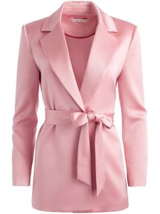 alice + olivia blazer Pailey à taille ceinturée - Rose