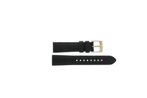 Horlogeband Marc by Marc Jacobs MJ1565 Leder Zwart 18mm