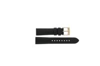 Horlogeband Marc by Marc Jacobs MJ1565 Leder Zwart 18mm