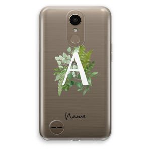 Green Brush: LG K10 (2017) Transparant Hoesje