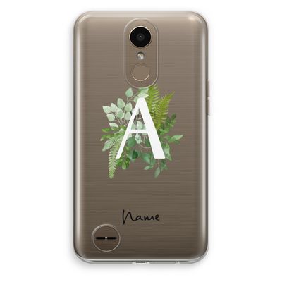 Green Brush: LG K10 (2017) Transparant Hoesje