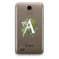 Green Brush: LG K10 (2017) Transparant Hoesje