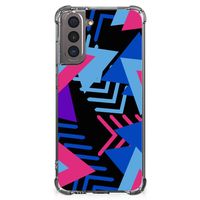 Samsung Galaxy S21 Shockproof Case Funky Triangle - thumbnail