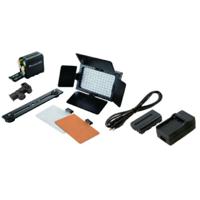 Falcon Eyes LED Lamp Set Dimbaar DV-96V-K2 incl. Accu