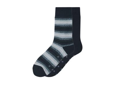 esmara 2 Paar kinder thermosokken (Marineblauw, 39/42)