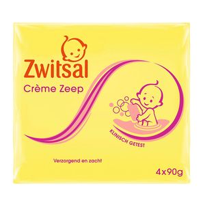 Zwitsal - Crème Zeep - 4x 90g