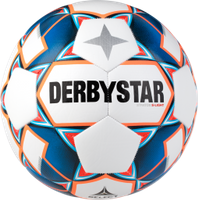 Derbystar Voetbal Stratos V20 S-Light 1038 wit blauw oranje - thumbnail