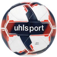 Uhlsport Match Addglue Voetbal Maat 5 Wit Blauw Rood - thumbnail