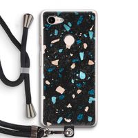 Terrazzo N°11: Pixel 3 Transparant Hoesje met koord