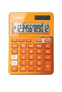 Canon LS-123k calculator Desktop Basisrekenmachine Oranje