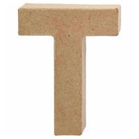 Creativ Company Letter papier-maché - t, 10cm