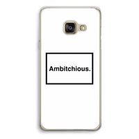 Ambitchious: Samsung Galaxy A3 (2016) Transparant Hoesje