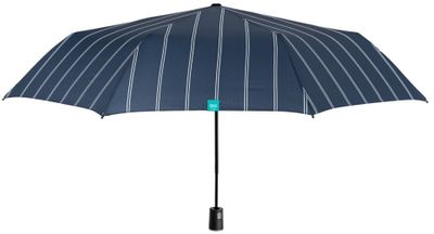 Perletti paraplu automatisch heren 96 cm microvezel blauw Perletti paraplu automatisch heren 96 cm microvezel blauw