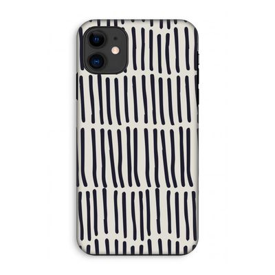 Moroccan stripes: iPhone 11 Tough Case