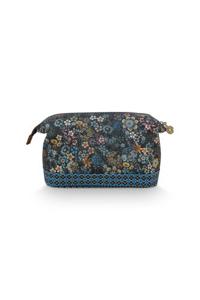 Pip Studio Pip Studio Cooper Cosmetic Purse Large Tutti i Fiori Blue 26x18x12cm