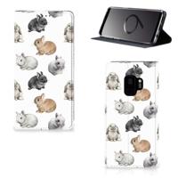 Smartphone hoesje voor Samsung Galaxy S9 Konijntjes